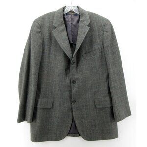 VINTAGE Brooks Brothers Sport Coat 44 Blazer Houndstooth Check USA